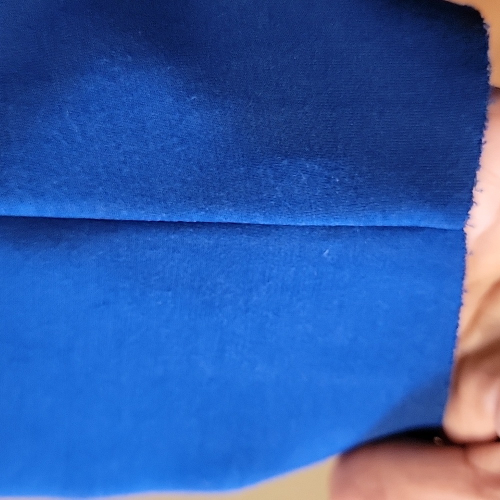 Elegant Blue Women's Coat - Picture 6 of 7